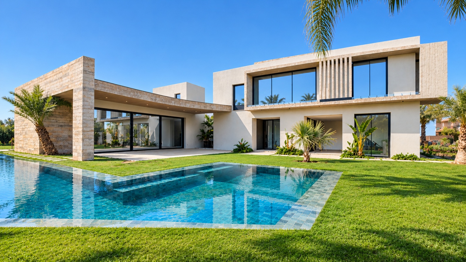 Villa d'architecte sur le golf d'Amelkis 3, photo 3