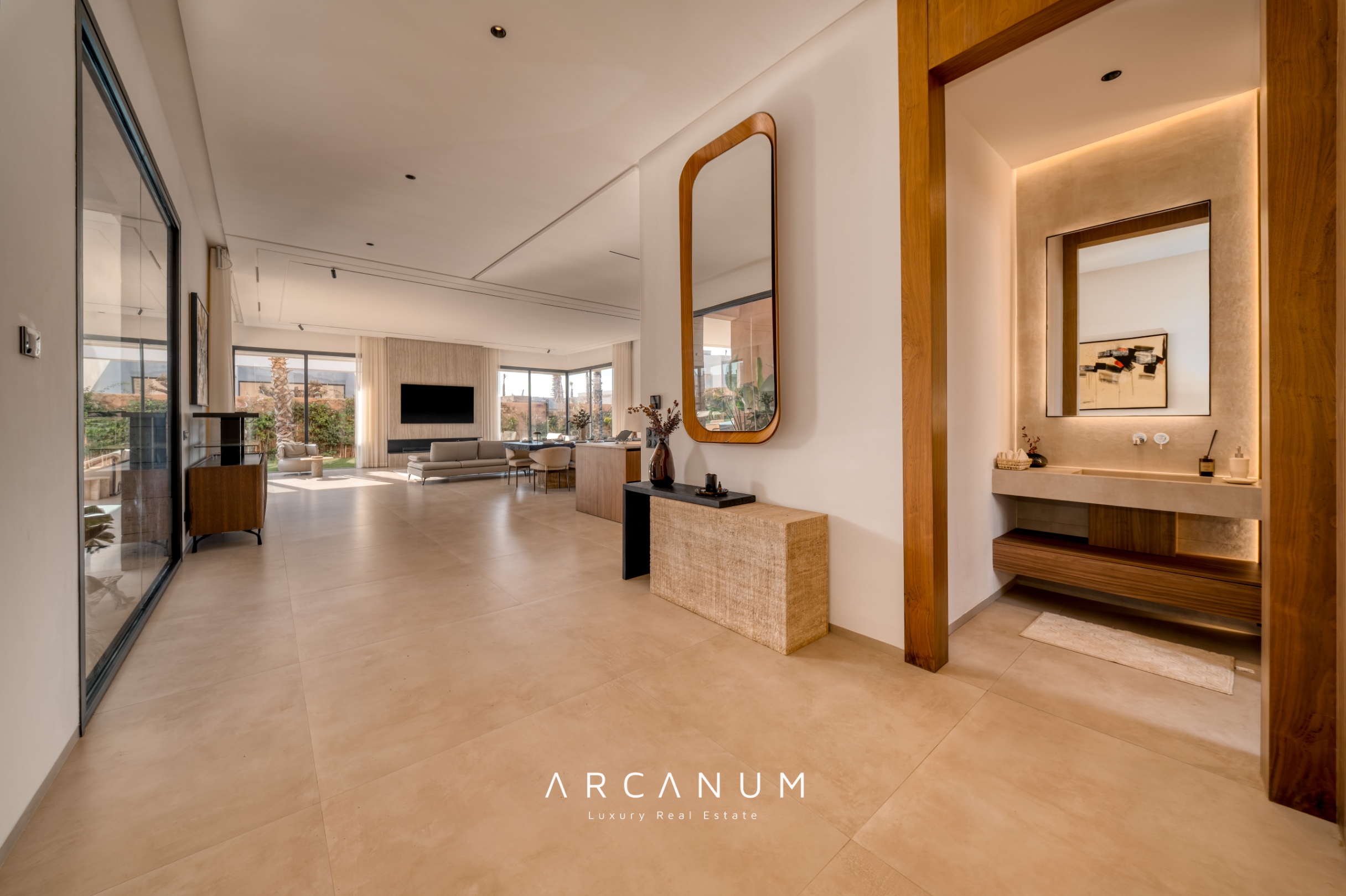 ROUTE DE L’OURIKA – SUR PLAN - VILLAS CONTEMPORAINES 3ÈME TRANCHE
