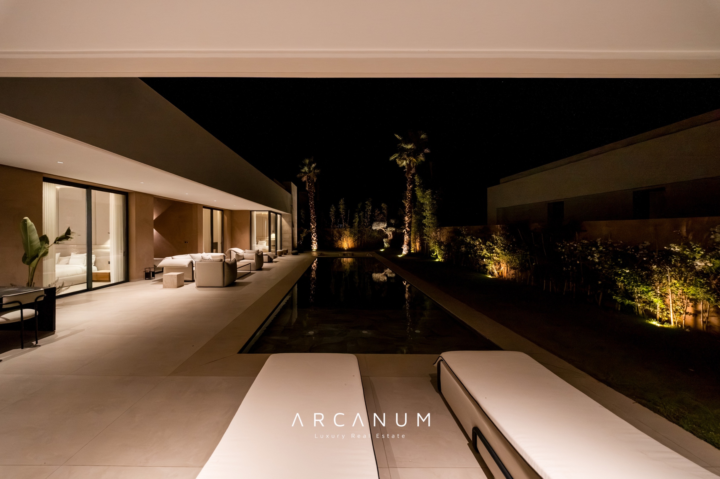ROUTE DE L’OURIKA – SUR PLAN - VILLAS CONTEMPORAINES 3ÈME TRANCHE