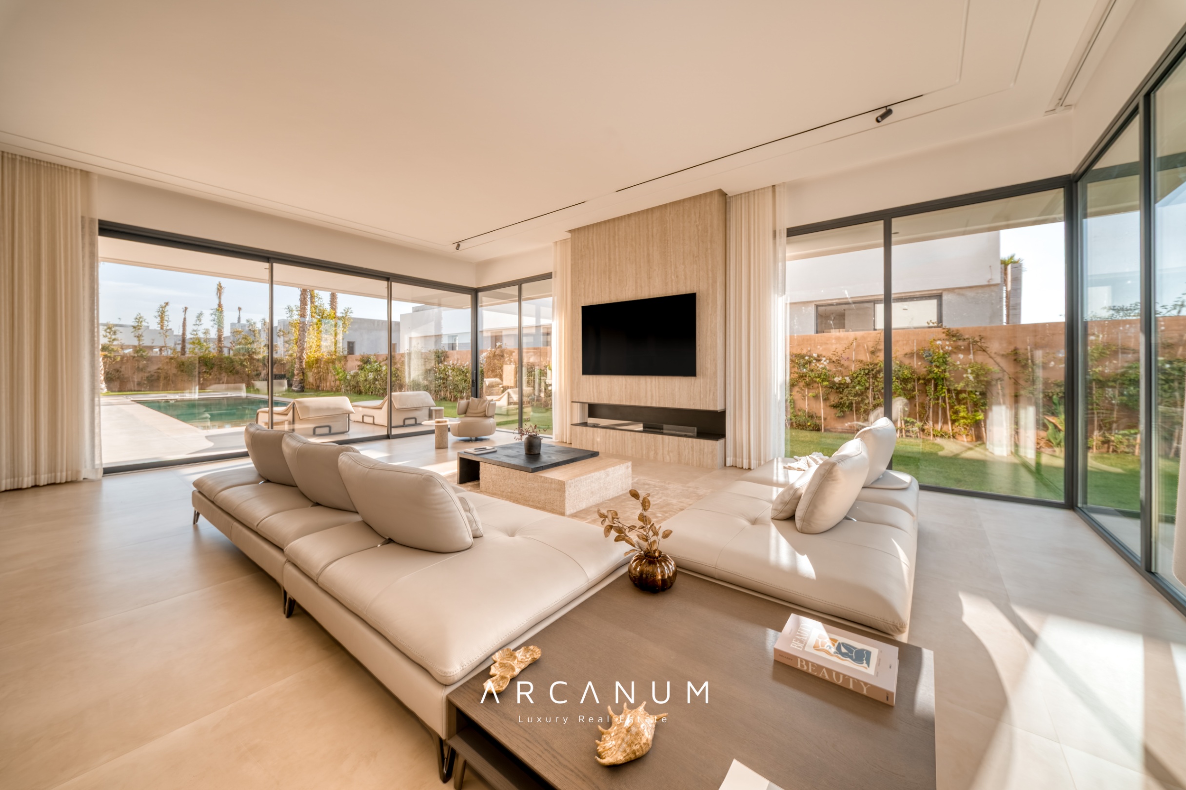 ROUTE DE L’OURIKA – SUR PLAN - VILLAS CONTEMPORAINES 3ÈME TRANCHE