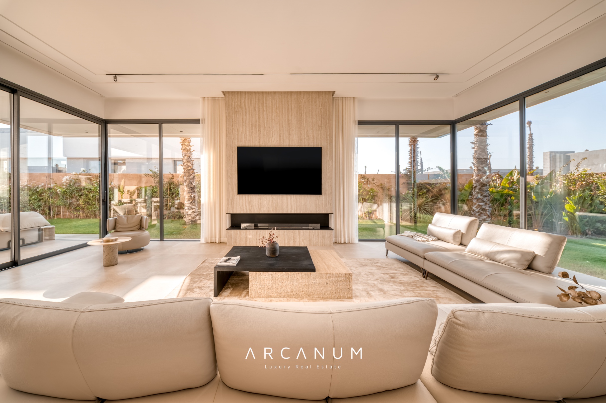 ROUTE DE L’OURIKA – SUR PLAN - VILLAS CONTEMPORAINES 3ÈME TRANCHE