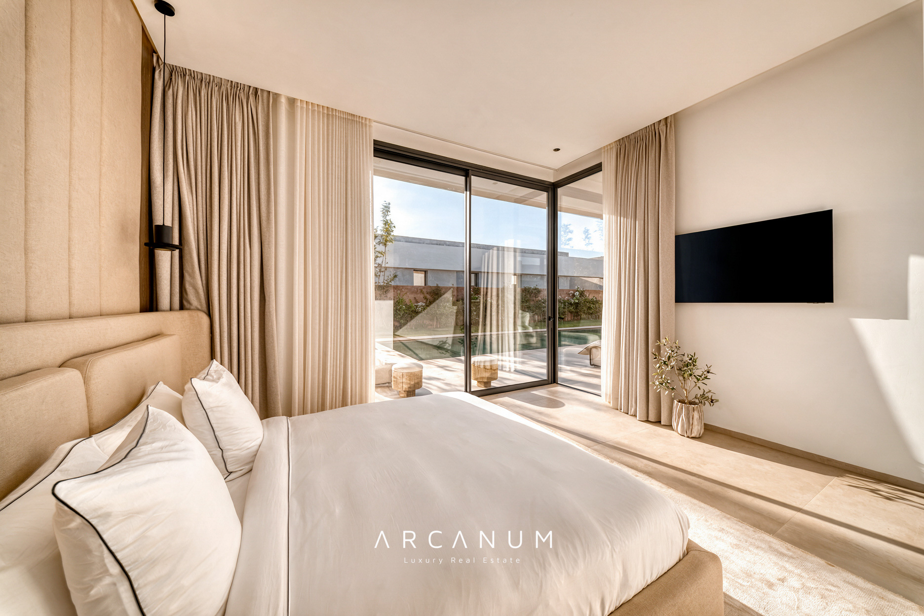 ROUTE DE L’OURIKA – SUR PLAN - VILLAS CONTEMPORAINES 3ÈME TRANCHE