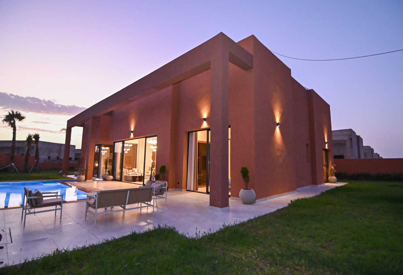 SUR PLAN - VILLAS CONTEMPORAINES DE PLAIN-PIED ROUTE D’AMIZMIZ, photo 2
