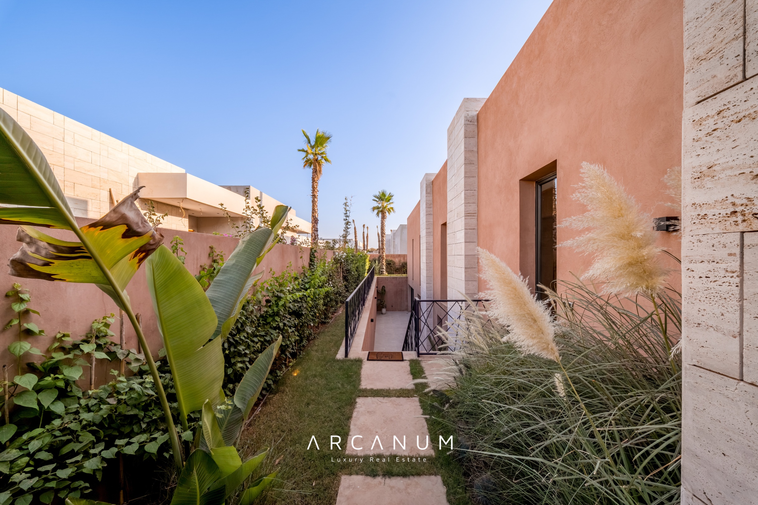 ROUTE DE L’OURIKA – SUR PLAN - VILLAS CONTEMPORAINES 3ÈME TRANCHE