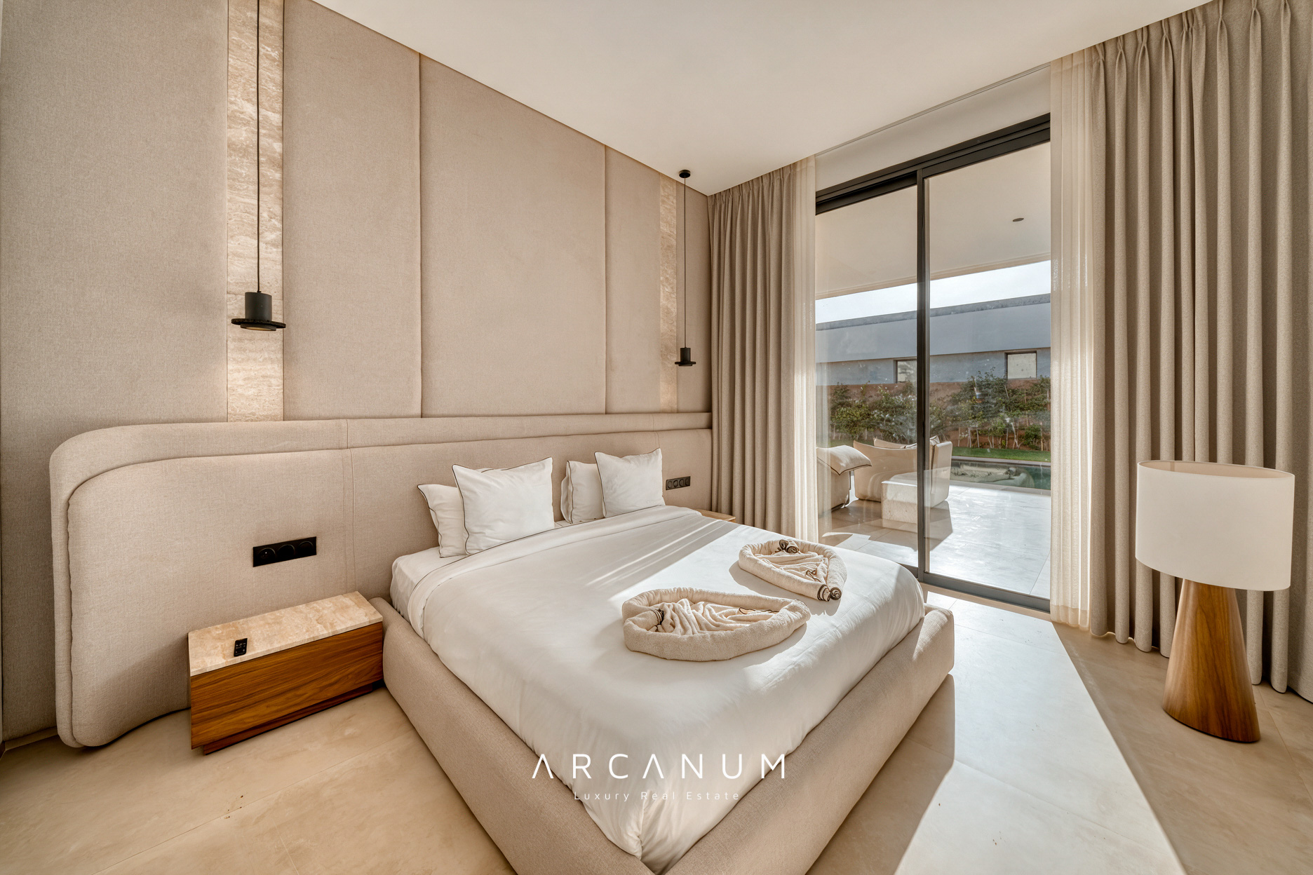 ROUTE DE L’OURIKA – SUR PLAN - VILLAS CONTEMPORAINES 3ÈME TRANCHE