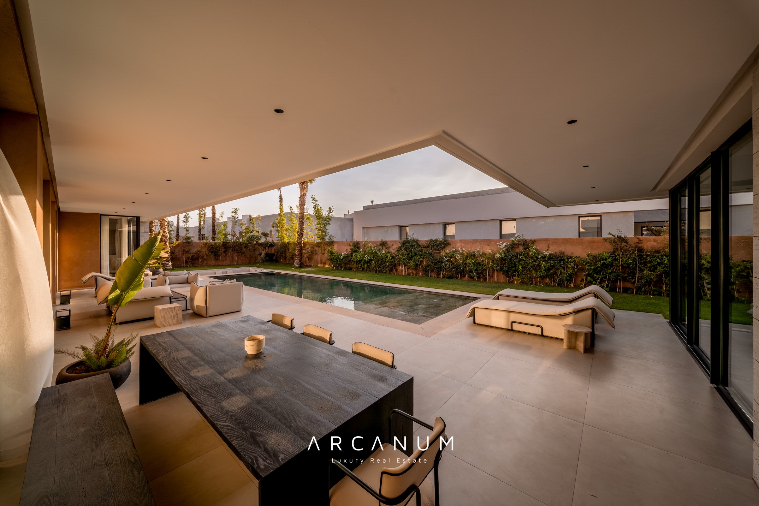 ROUTE DE L’OURIKA – SUR PLAN - VILLAS CONTEMPORAINES 3ÈME TRANCHE