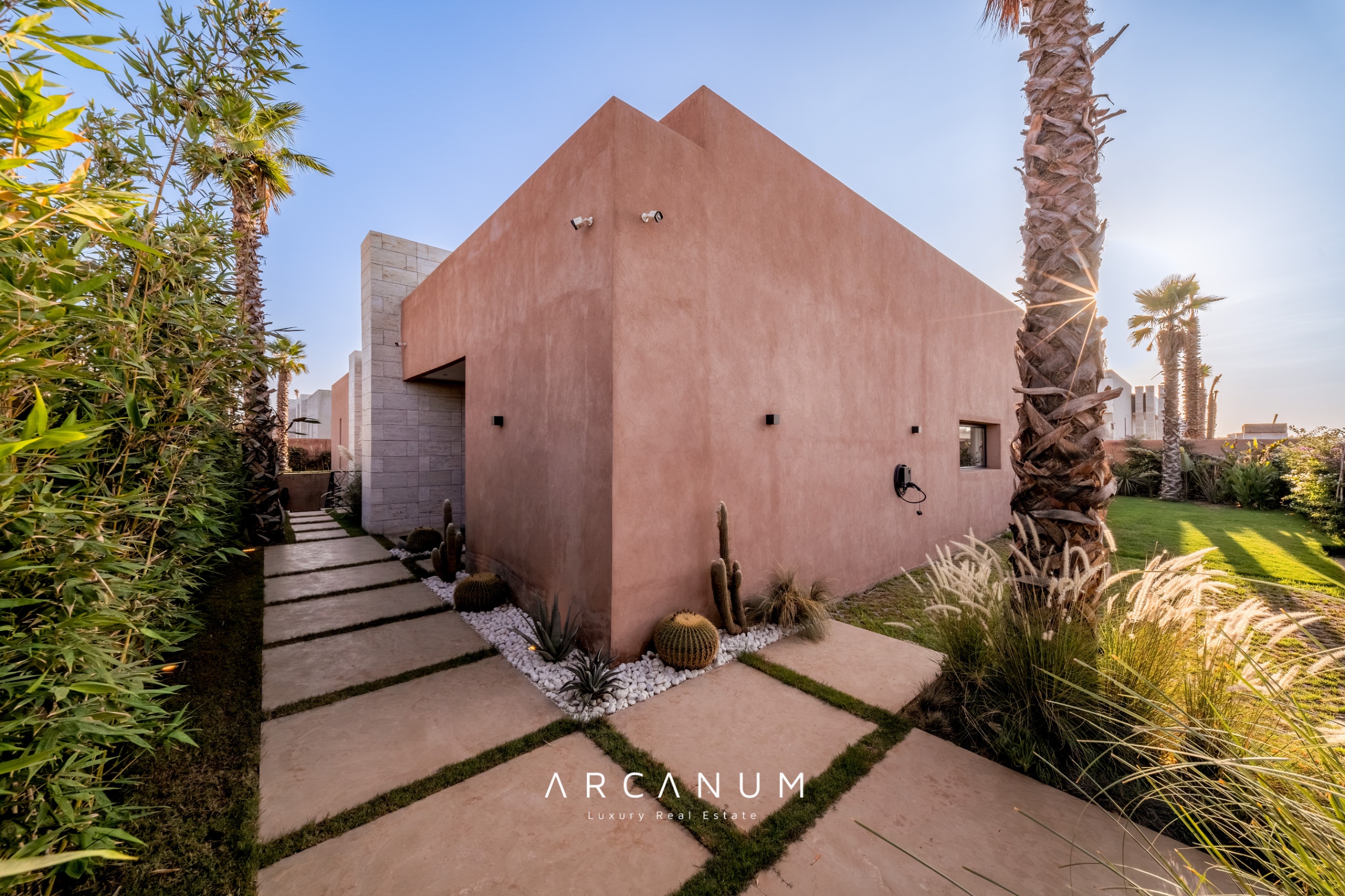 ROUTE DE L’OURIKA – SUR PLAN - VILLAS CONTEMPORAINES 3ÈME TRANCHE