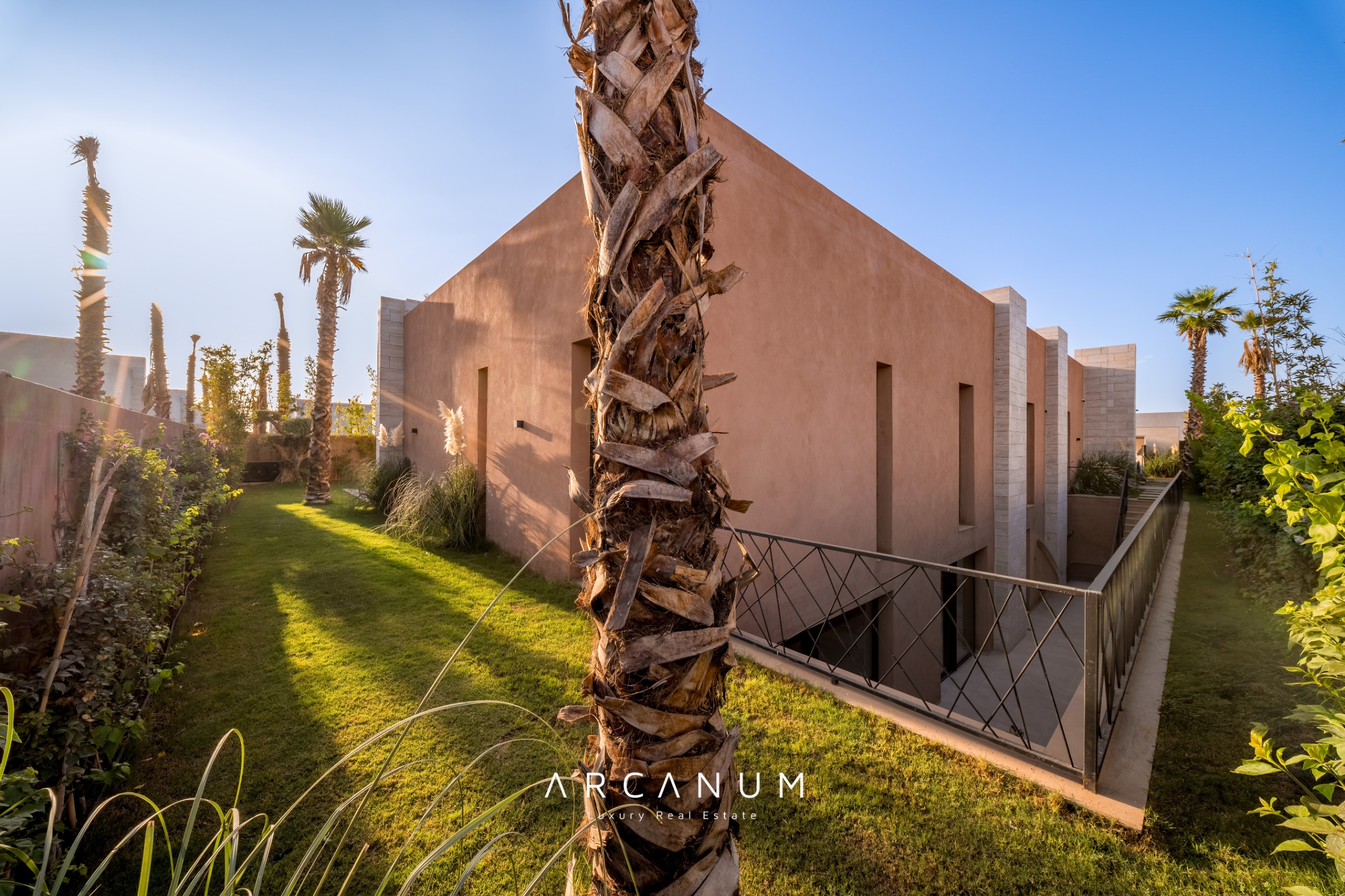 ROUTE DE L’OURIKA – SUR PLAN - VILLAS CONTEMPORAINES 3ÈME TRANCHE