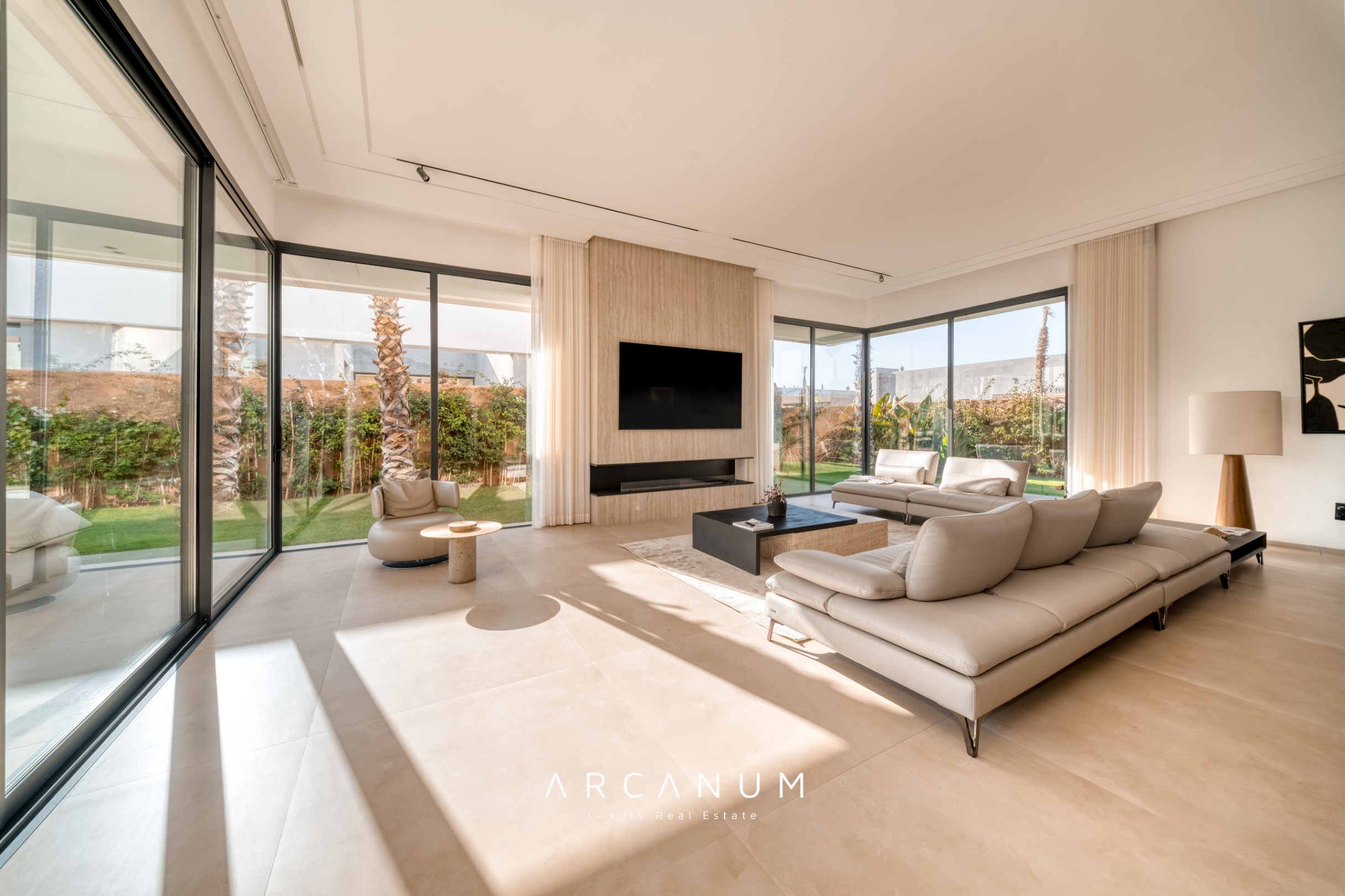 ROUTE DE L’OURIKA – SUR PLAN - VILLAS CONTEMPORAINES 3ÈME TRANCHE