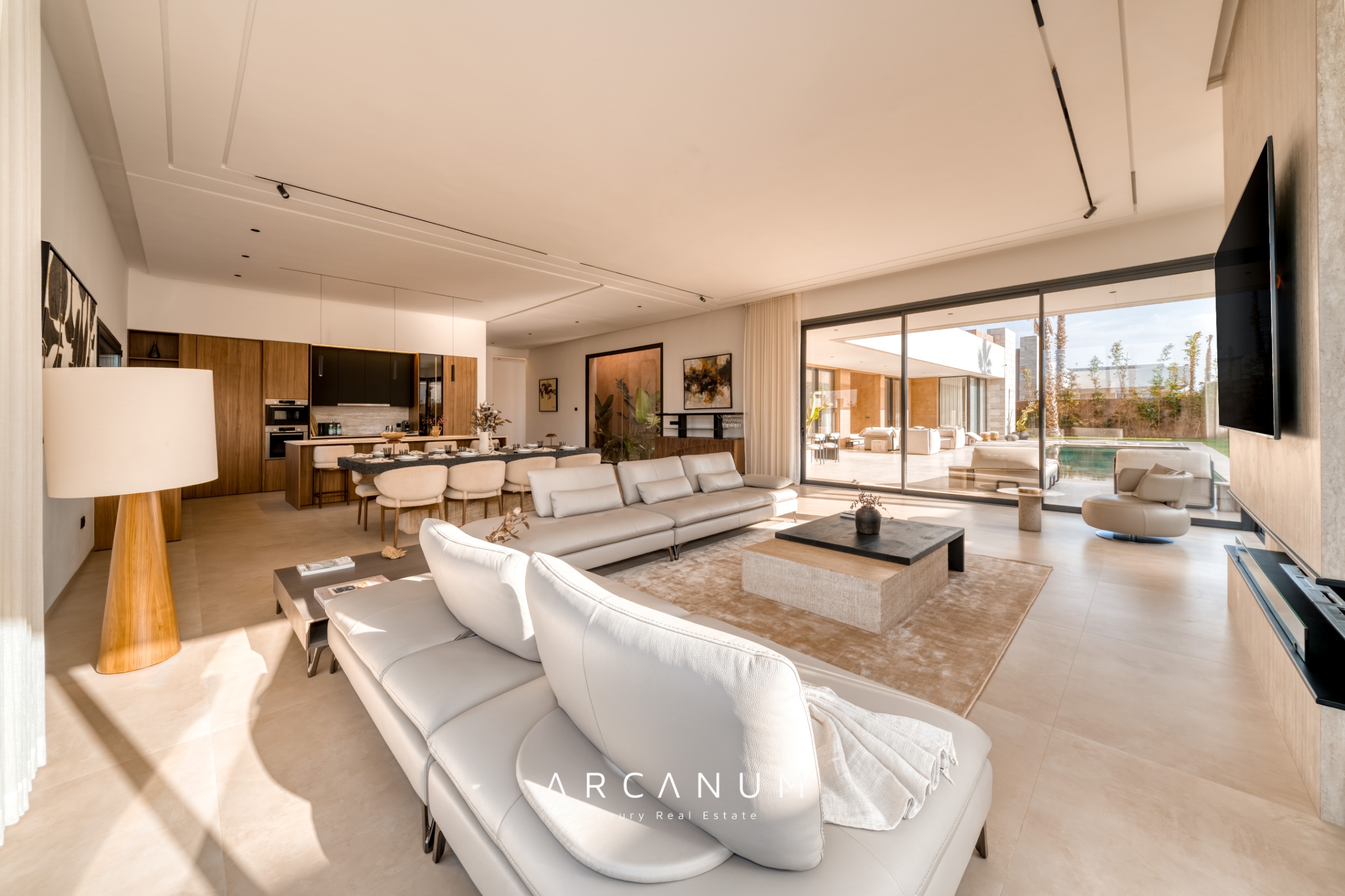 ROUTE DE L’OURIKA – SUR PLAN - VILLAS CONTEMPORAINES 3ÈME TRANCHE