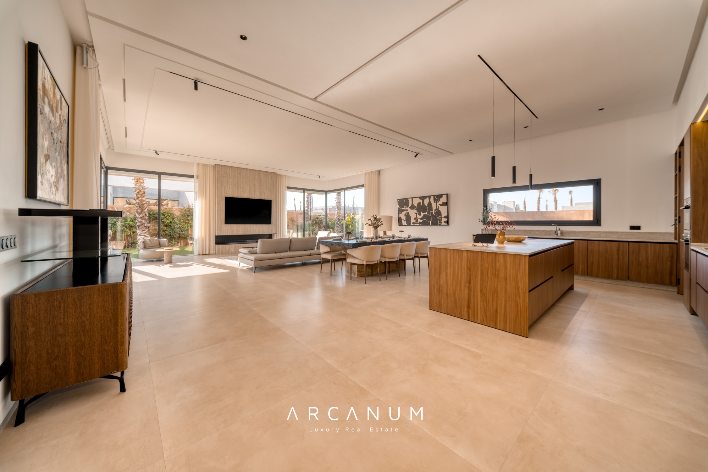 ROUTE DE L’OURIKA – SUR PLAN - VILLAS CONTEMPORAINES 3ÈME TRANCHE