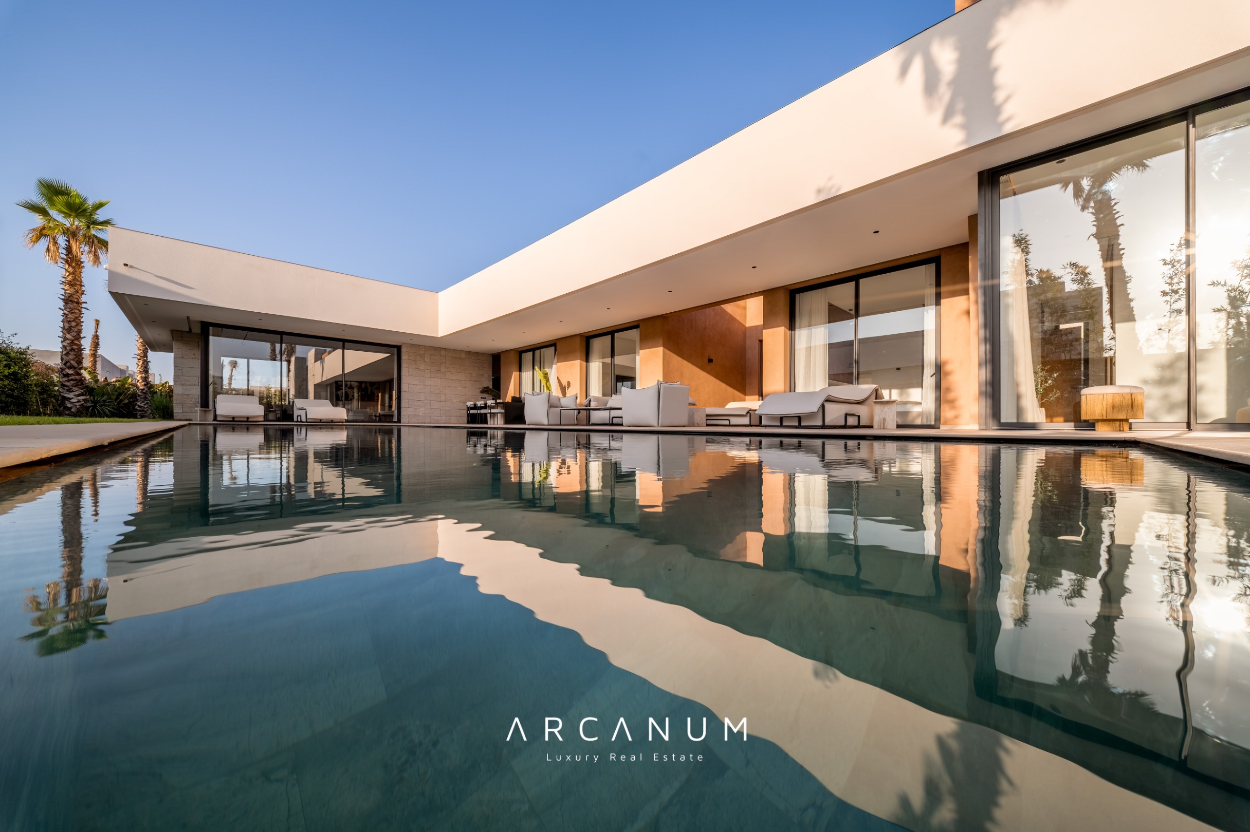 ROUTE DE L’OURIKA – SUR PLAN - VILLAS CONTEMPORAINES 3ÈME TRANCHE