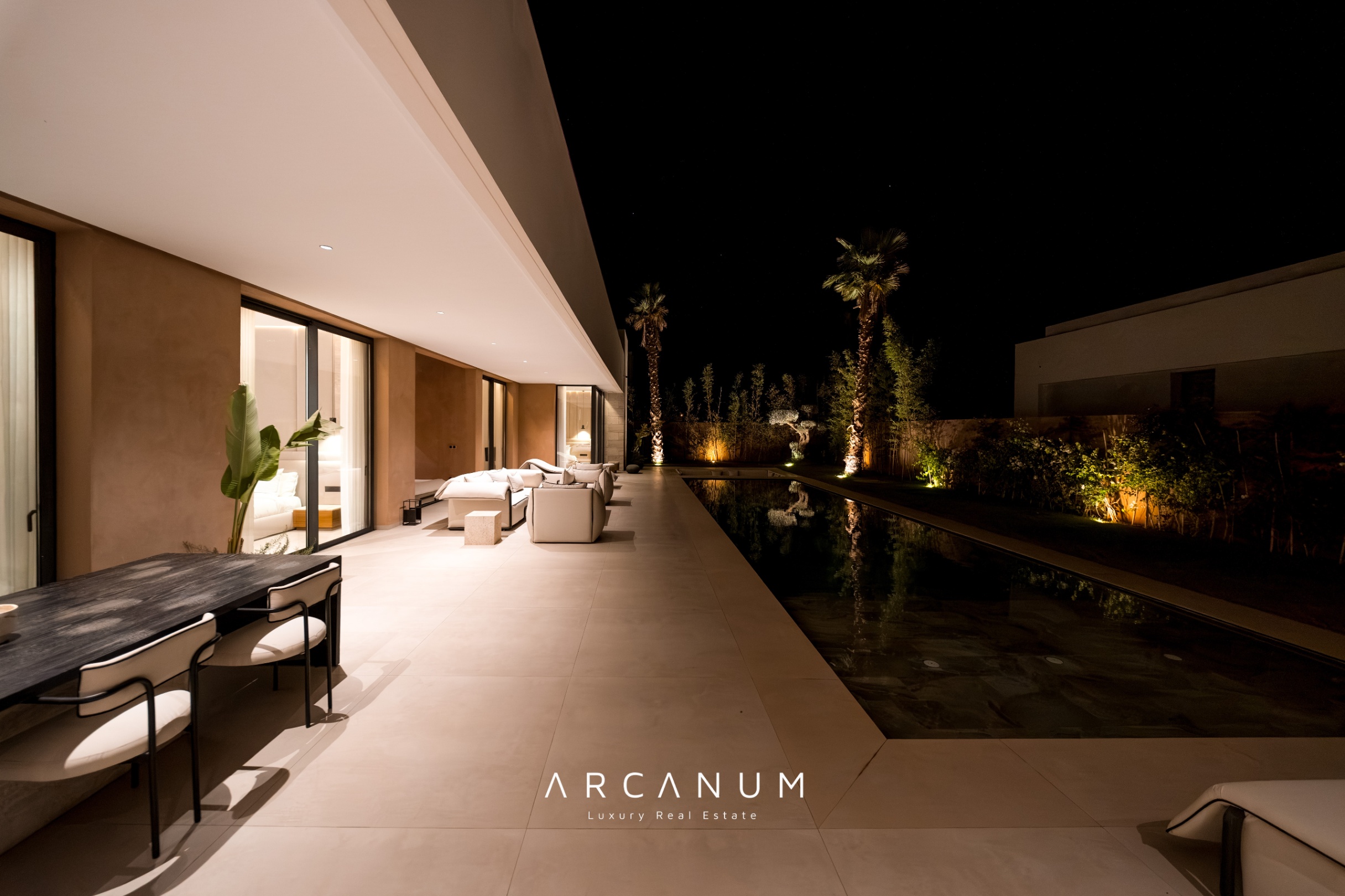 ROUTE DE L’OURIKA – SUR PLAN - VILLAS CONTEMPORAINES 3ÈME TRANCHE