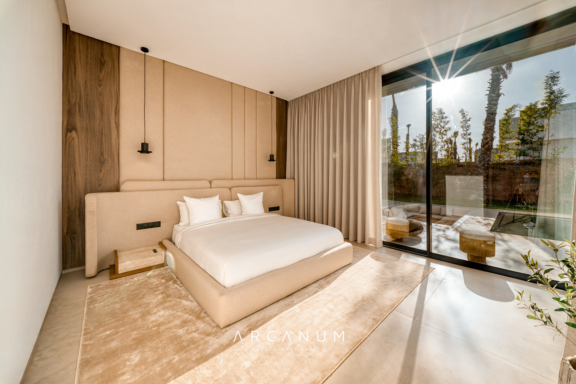ROUTE DE L’OURIKA – SUR PLAN - VILLAS CONTEMPORAINES 3ÈME TRANCHE