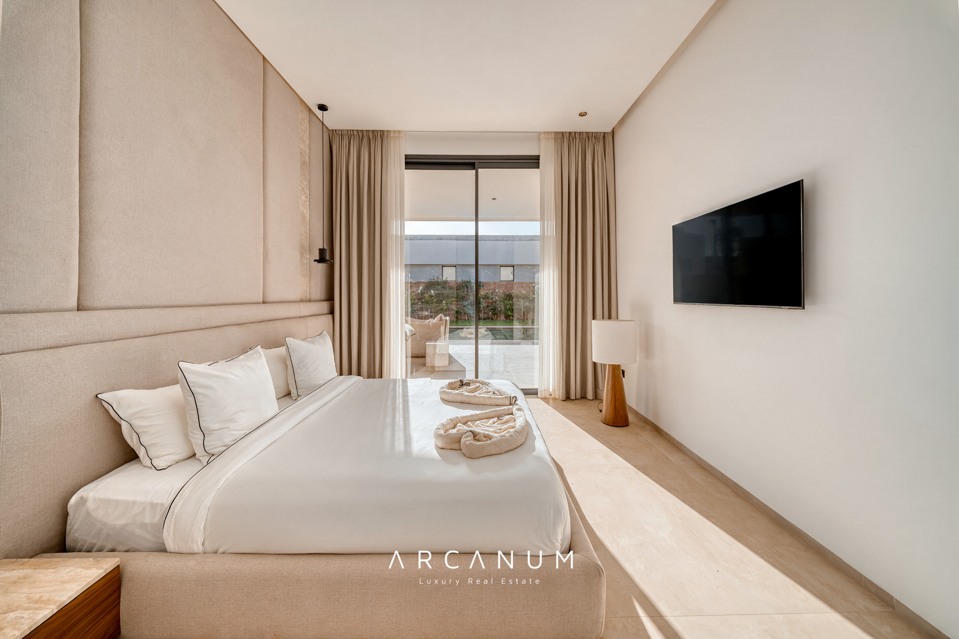 ROUTE DE L’OURIKA – SUR PLAN - VILLAS CONTEMPORAINES 3ÈME TRANCHE