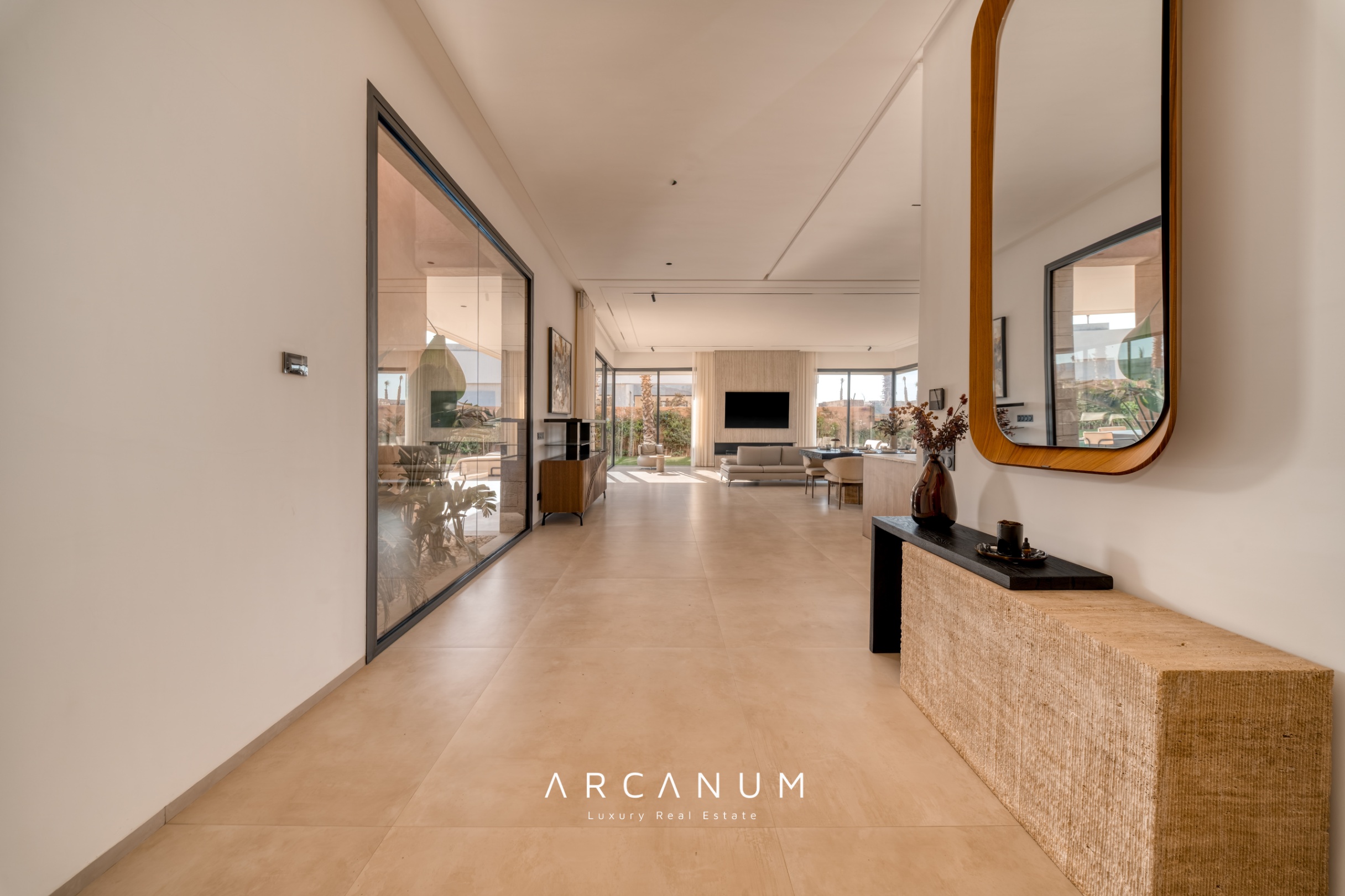 ROUTE DE L’OURIKA – SUR PLAN - VILLAS CONTEMPORAINES 3ÈME TRANCHE
