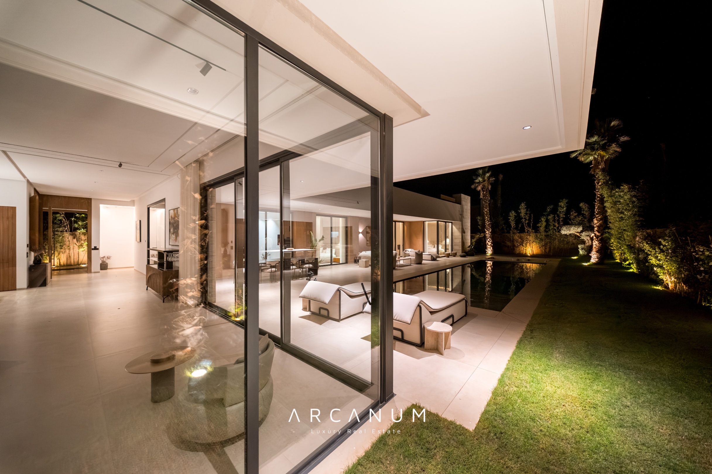 ROUTE DE L’OURIKA – SUR PLAN - VILLAS CONTEMPORAINES 3ÈME TRANCHE