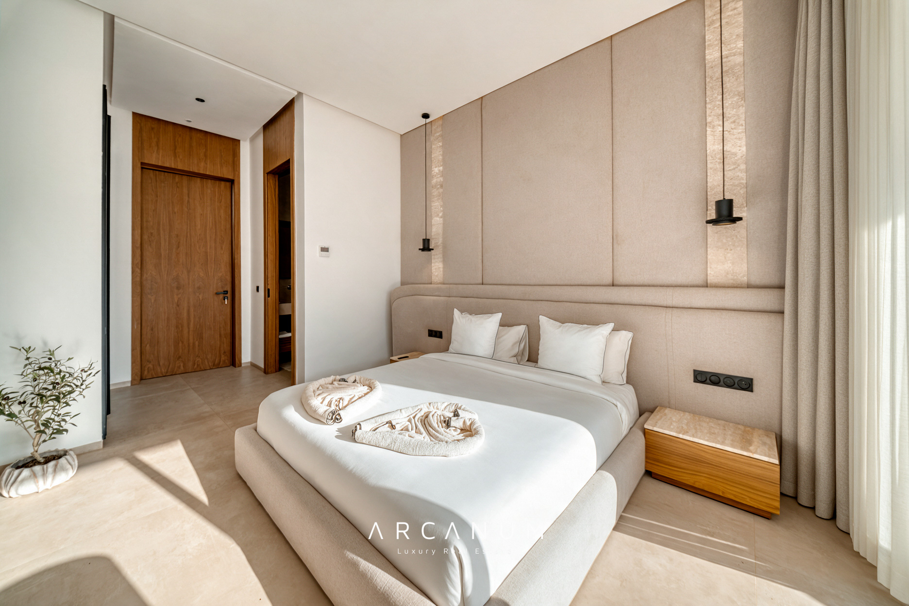 ROUTE DE L’OURIKA – SUR PLAN - VILLAS CONTEMPORAINES 3ÈME TRANCHE
