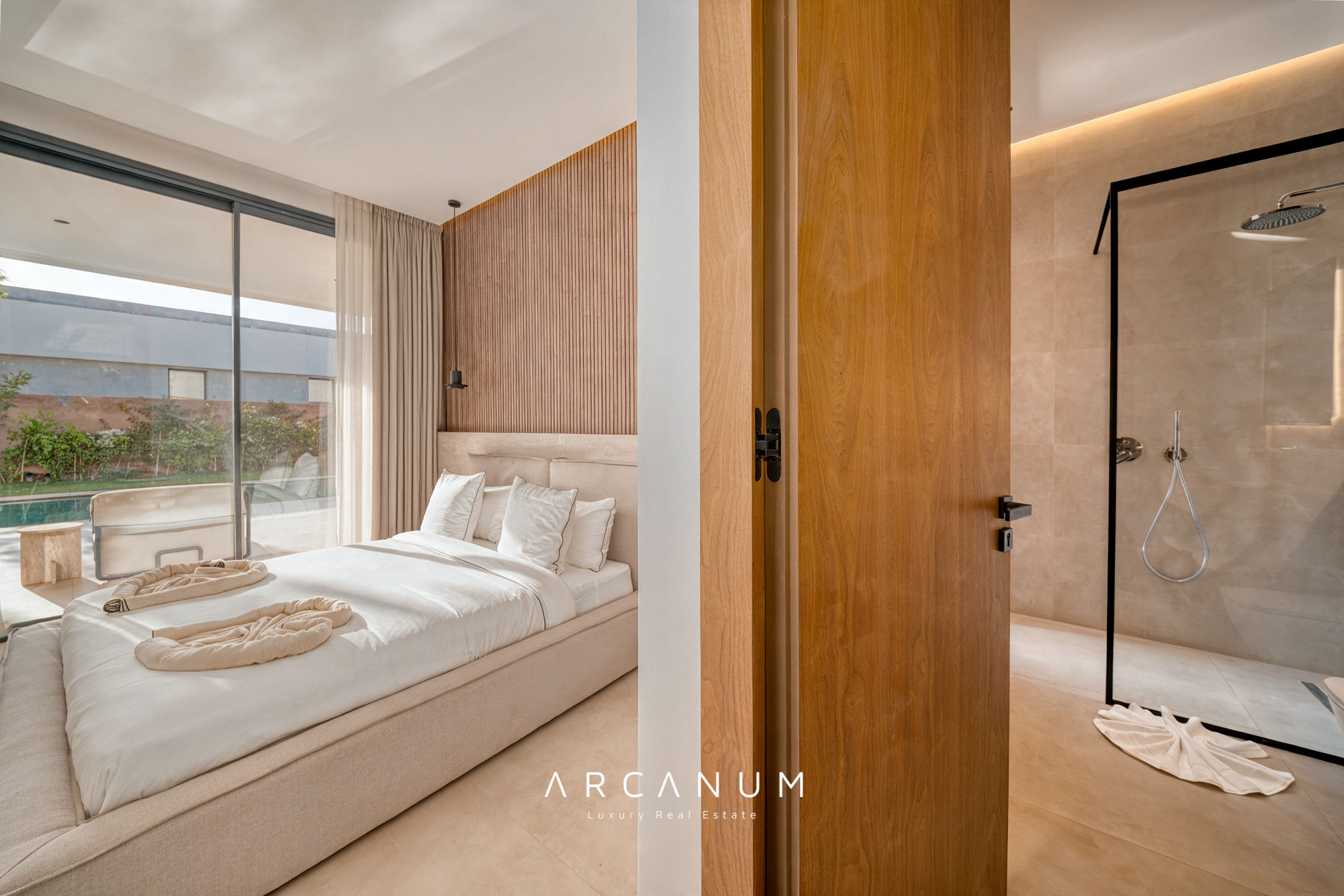 ROUTE DE L’OURIKA – SUR PLAN - VILLAS CONTEMPORAINES 3ÈME TRANCHE