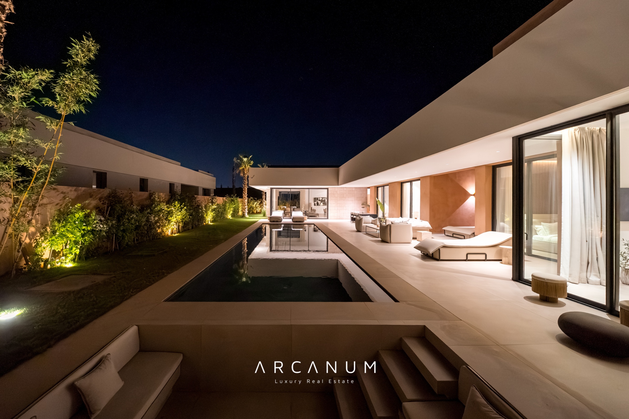 ROUTE DE L’OURIKA – SUR PLAN - VILLAS CONTEMPORAINES 3ÈME TRANCHE